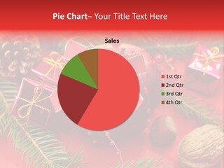 Decoration Tap Christmastide PowerPoint Template