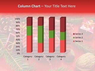 Decoration Tap Christmastide PowerPoint Template