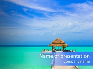 Bar Sea Beauty PowerPoint Template