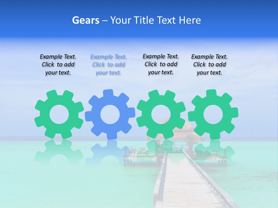 Bar Sea Beauty PowerPoint Template