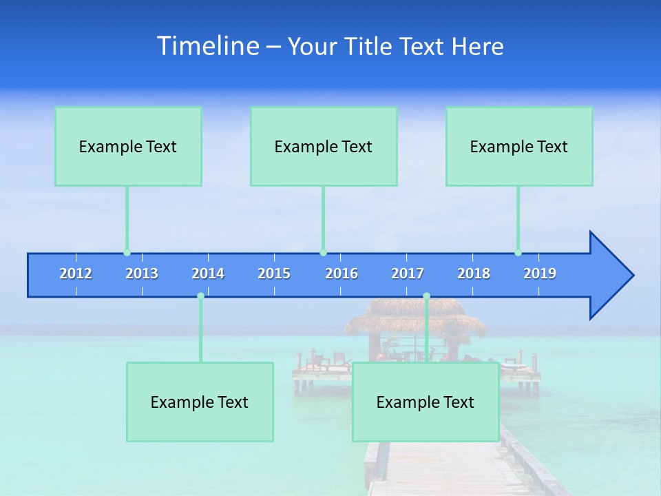 Bar Sea Beauty PowerPoint Template