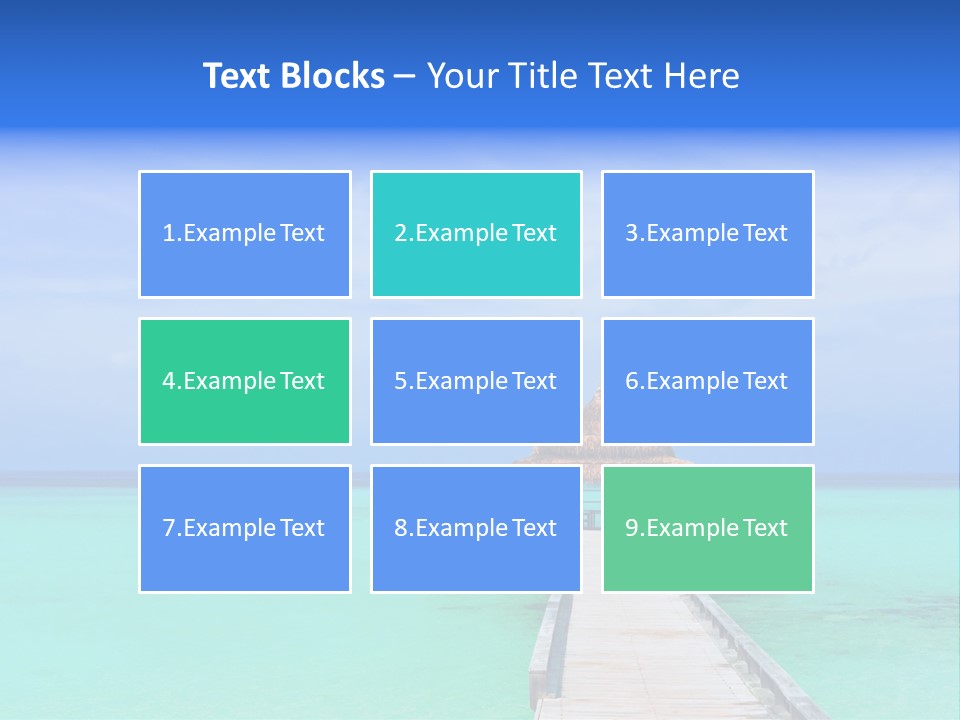 Bar Sea Beauty PowerPoint Template