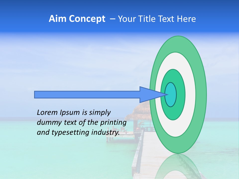 Bar Sea Beauty PowerPoint Template