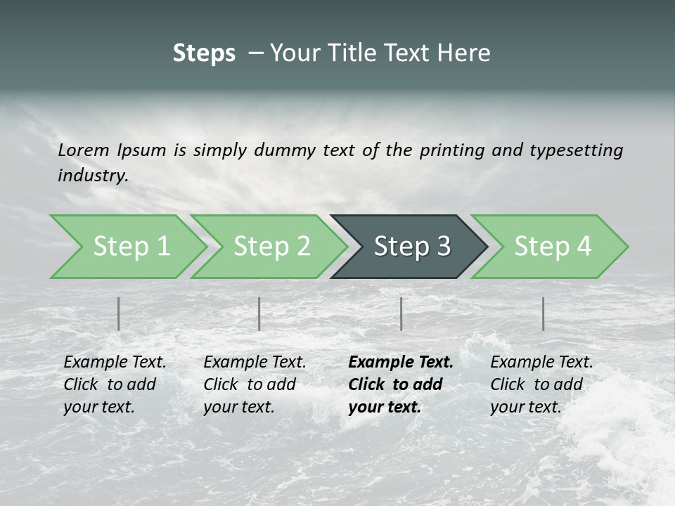 Dramatic Fresh Outdoor PowerPoint Template