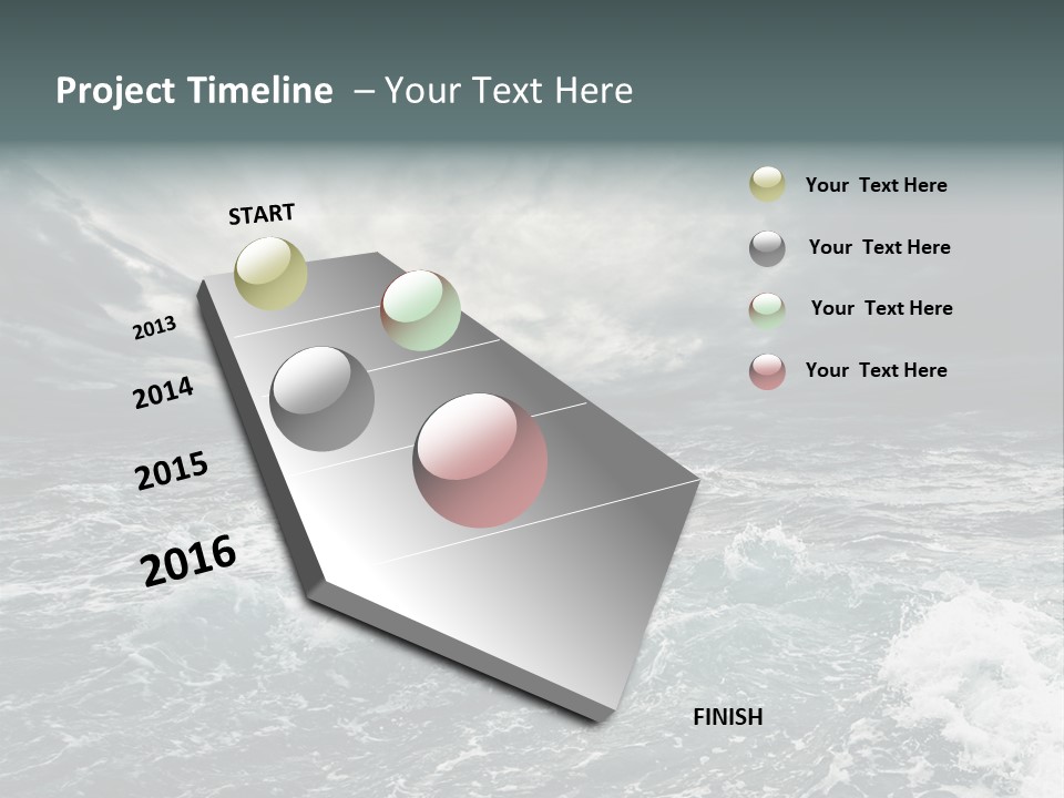 Dramatic Fresh Outdoor PowerPoint Template
