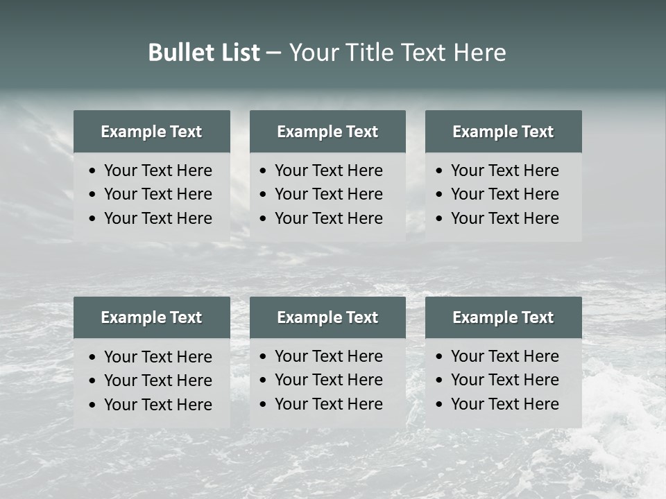 Dramatic Fresh Outdoor PowerPoint Template