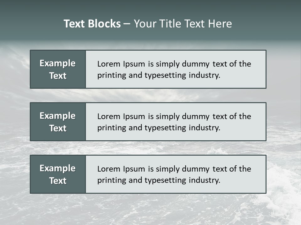 Dramatic Fresh Outdoor PowerPoint Template