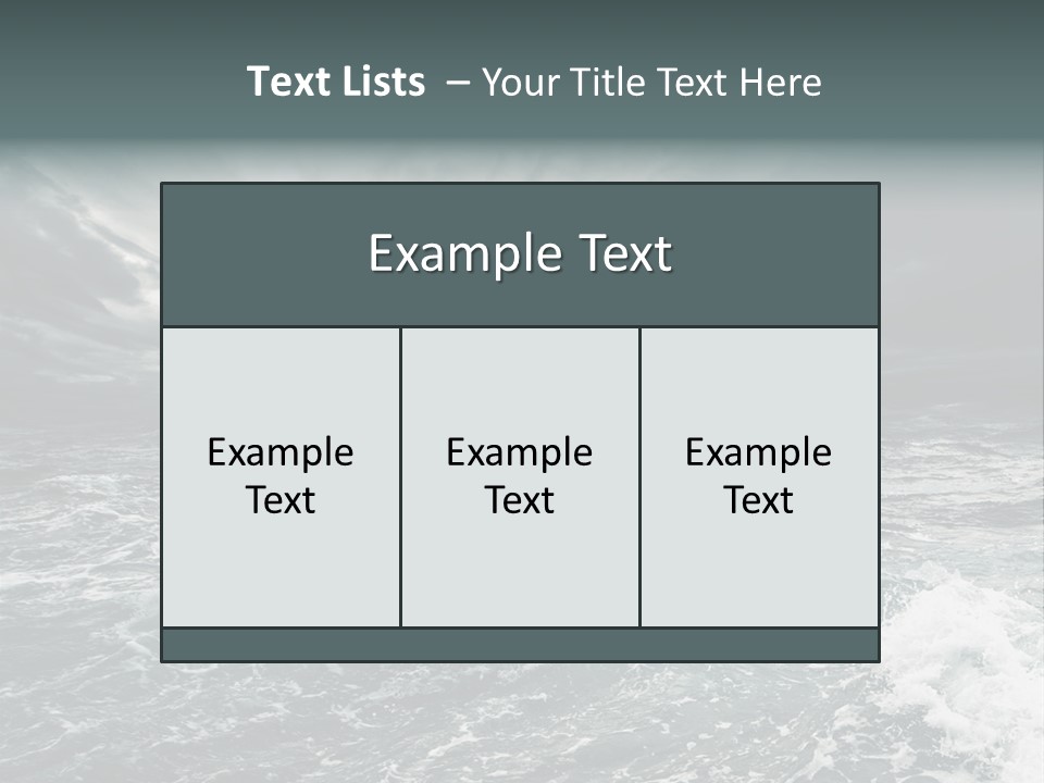 Dramatic Fresh Outdoor PowerPoint Template