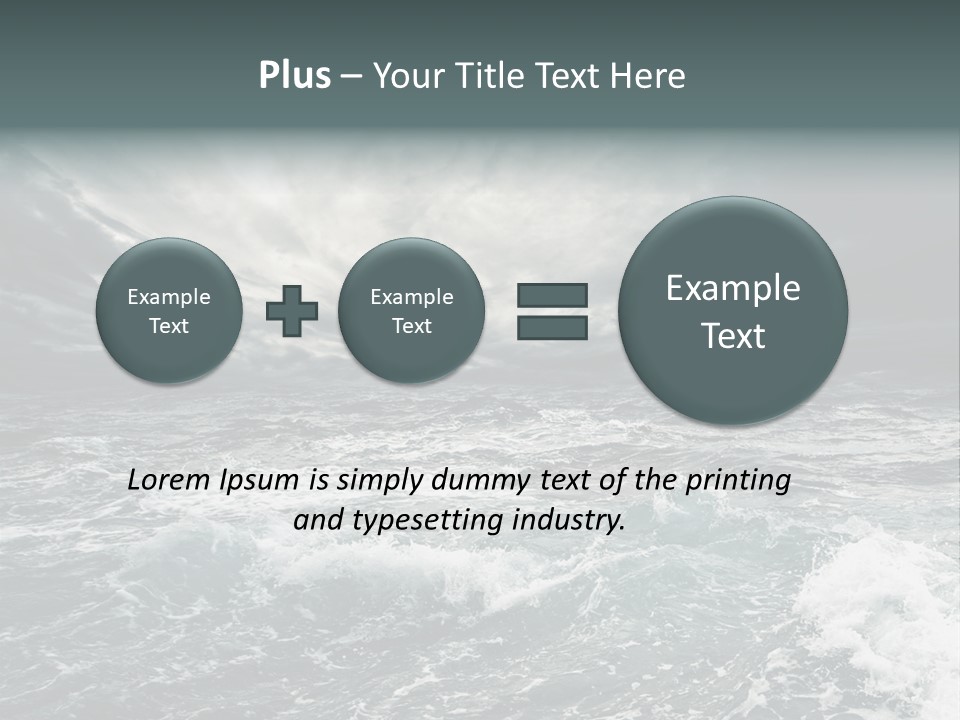 Dramatic Fresh Outdoor PowerPoint Template