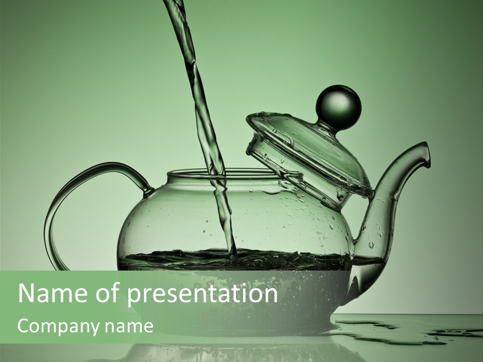 British Glass Relax PowerPoint Template