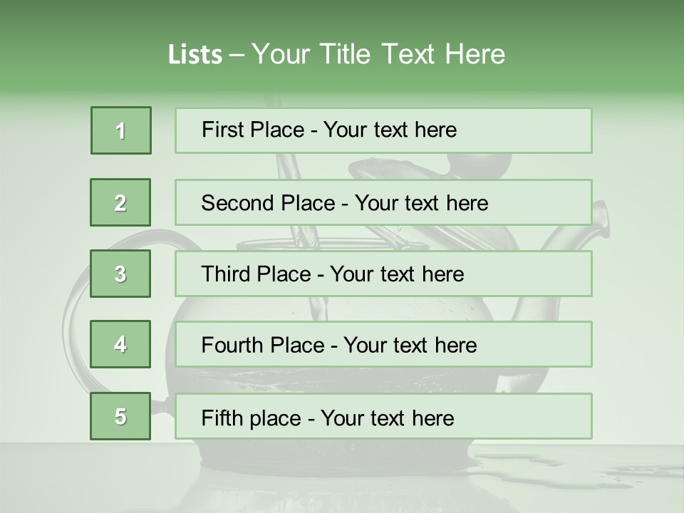 British Glass Relax PowerPoint Template