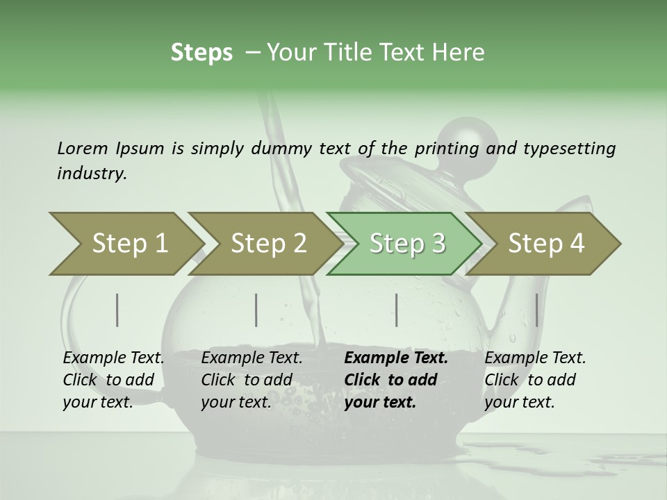 British Glass Relax PowerPoint Template