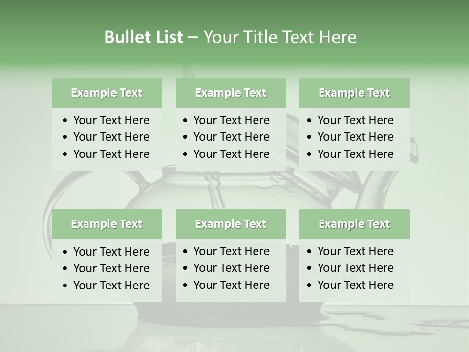 British Glass Relax PowerPoint Template
