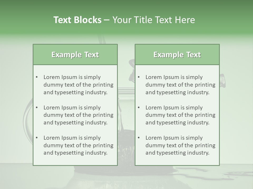 British Glass Relax PowerPoint Template