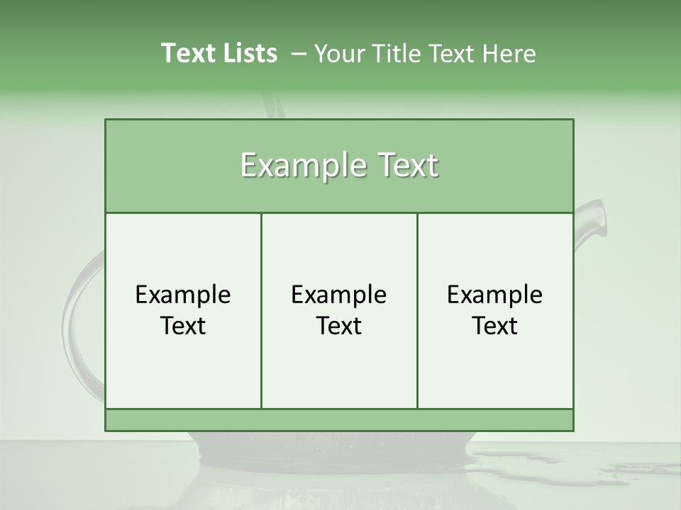 British Glass Relax PowerPoint Template