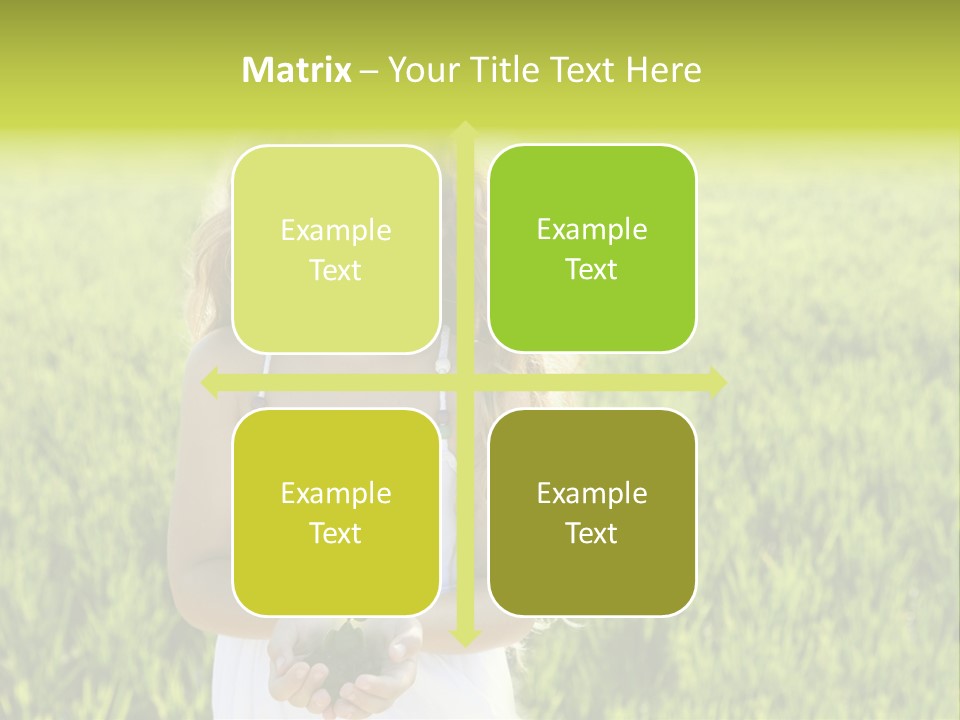 Pretty Grass Beautiful PowerPoint Template