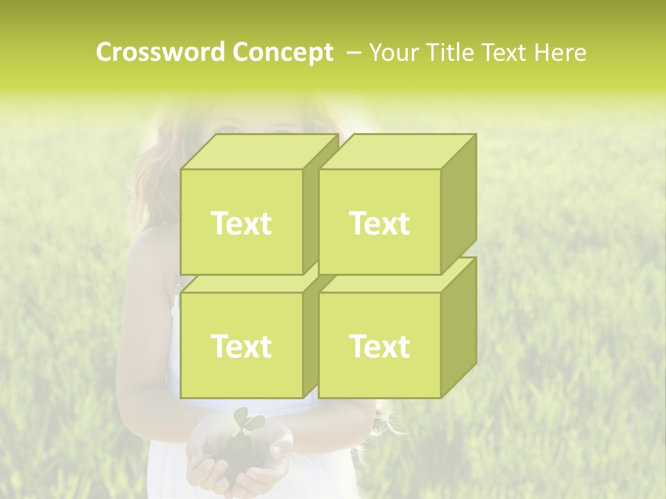 Pretty Grass Beautiful PowerPoint Template