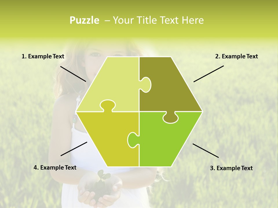 Pretty Grass Beautiful PowerPoint Template