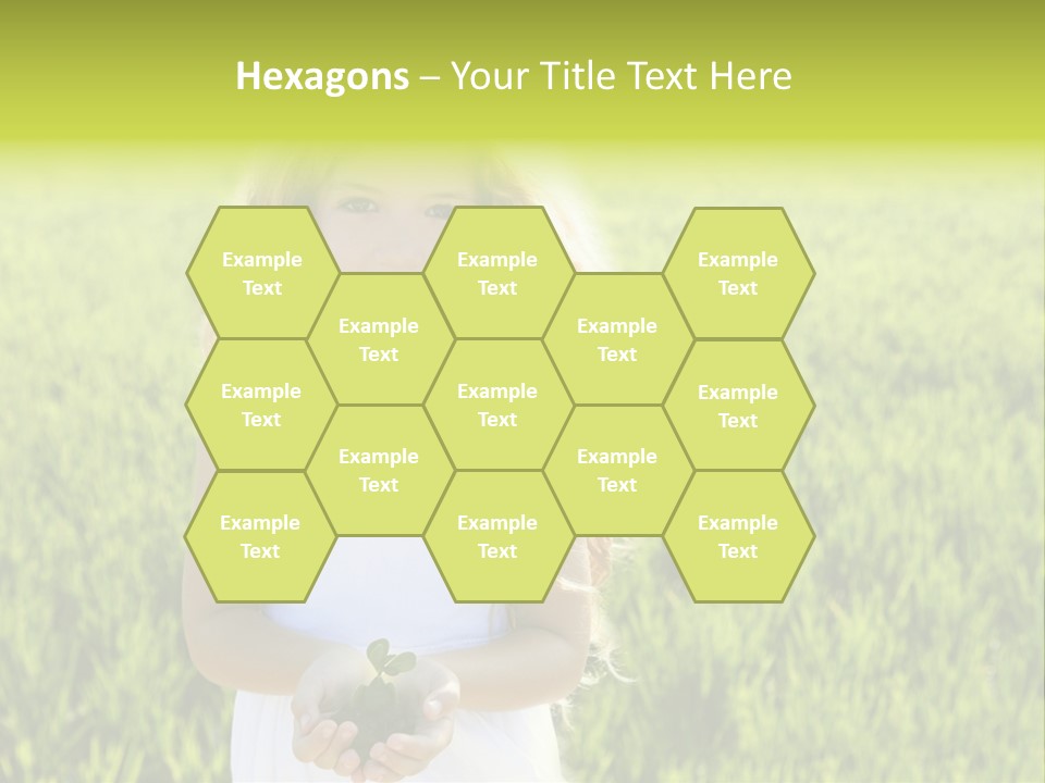 Pretty Grass Beautiful PowerPoint Template