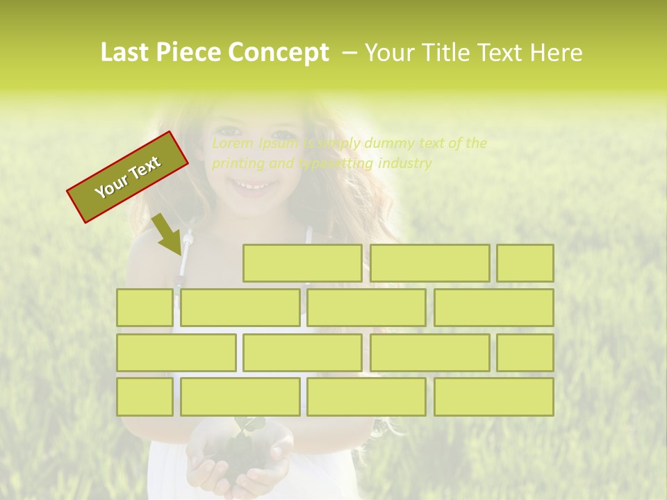 Pretty Grass Beautiful PowerPoint Template