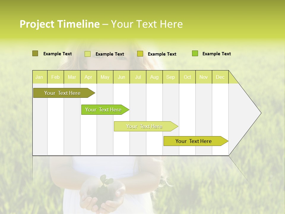 Pretty Grass Beautiful PowerPoint Template