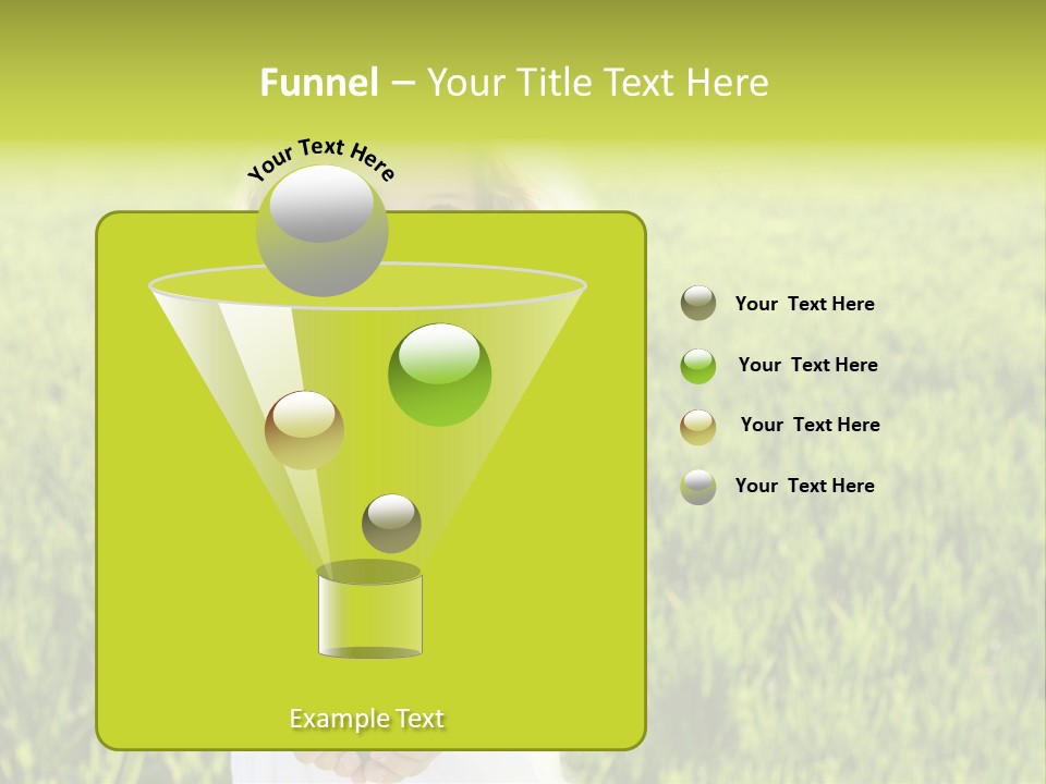 Pretty Grass Beautiful PowerPoint Template