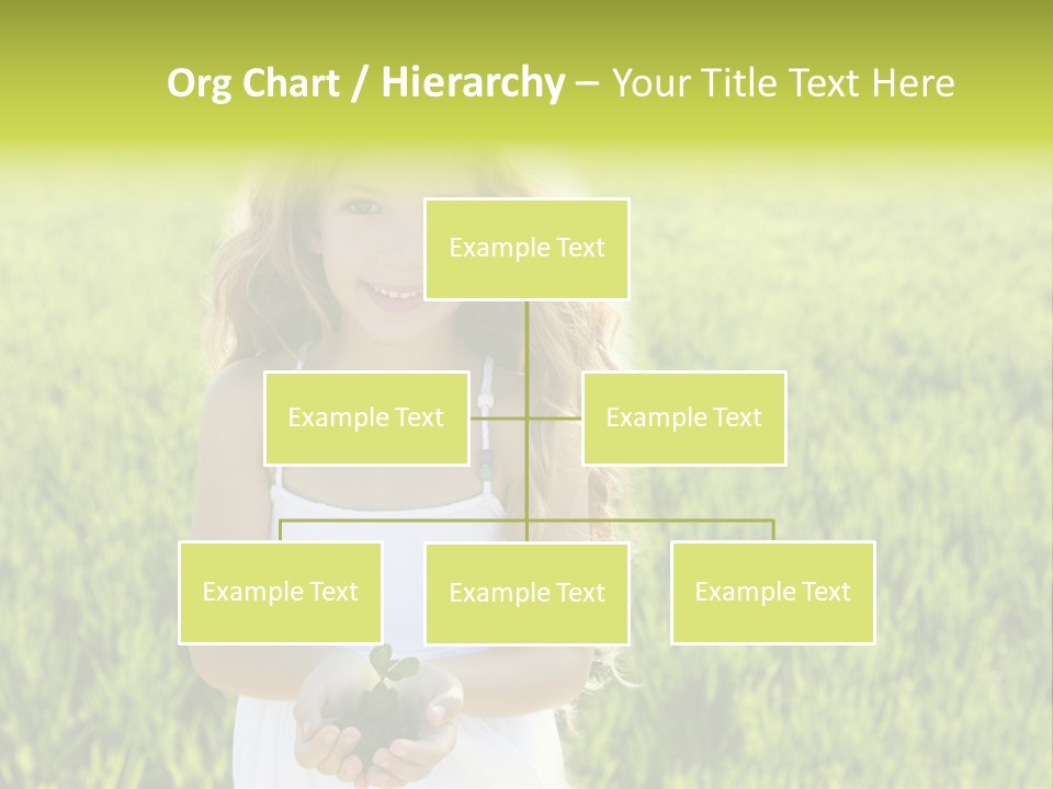 Pretty Grass Beautiful PowerPoint Template