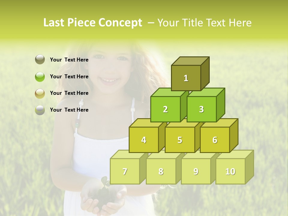 Pretty Grass Beautiful PowerPoint Template