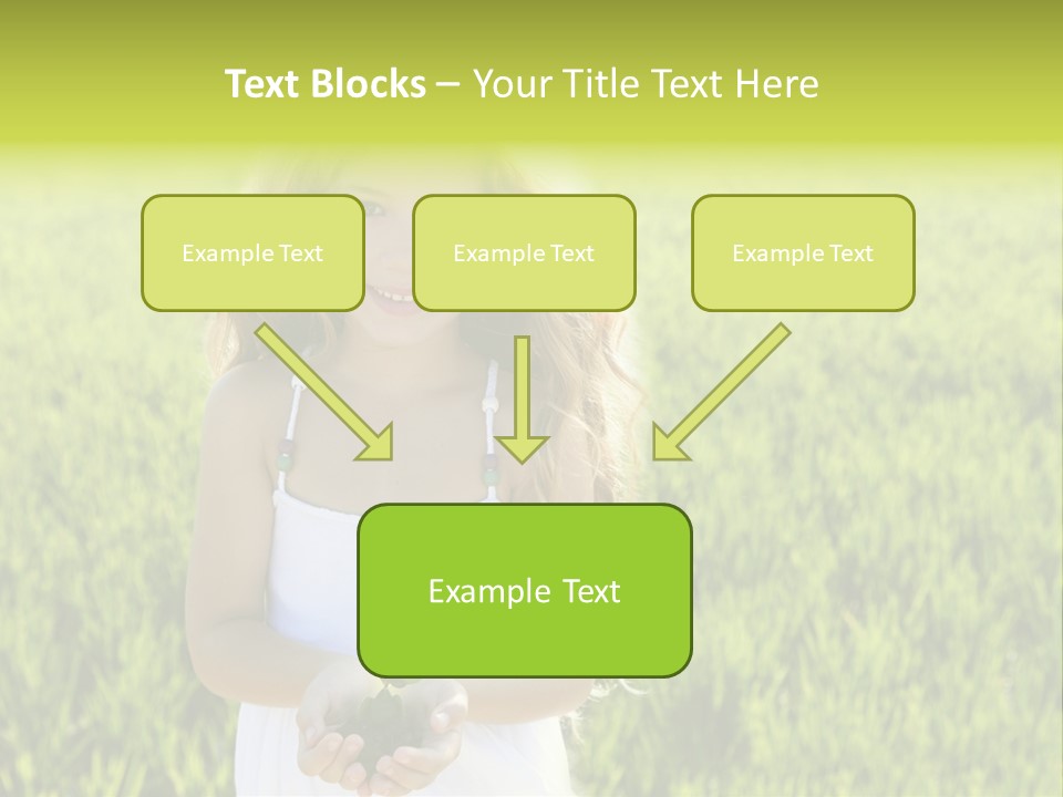 Pretty Grass Beautiful PowerPoint Template