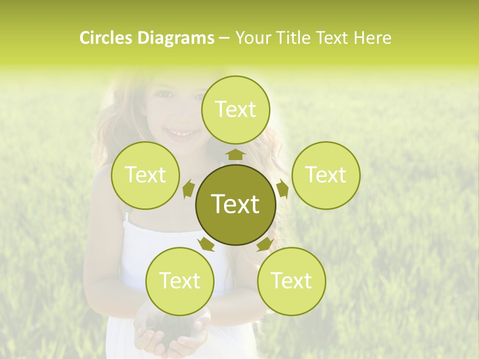 Pretty Grass Beautiful PowerPoint Template