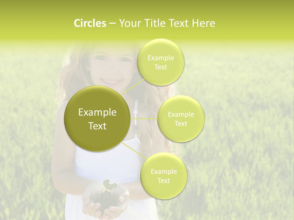 Pretty Grass Beautiful PowerPoint Template