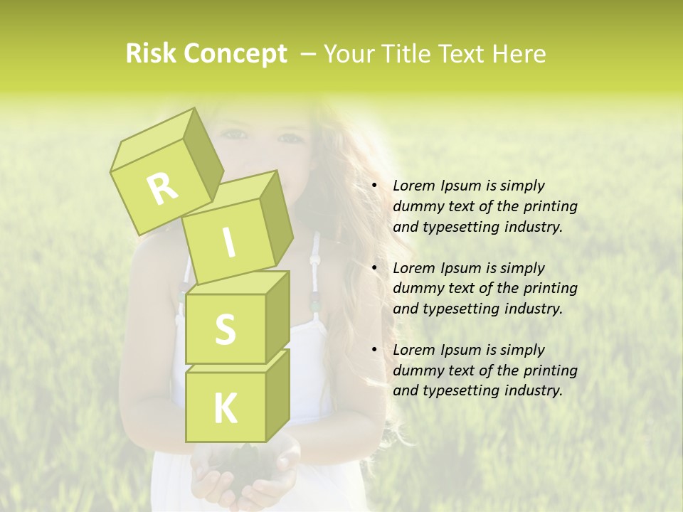 Pretty Grass Beautiful PowerPoint Template