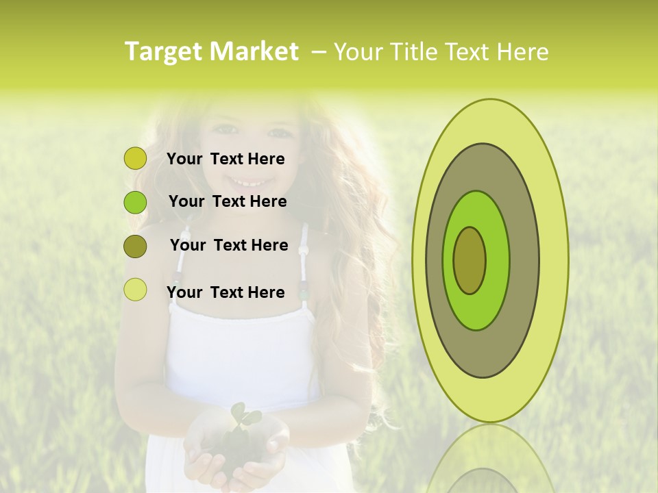 Pretty Grass Beautiful PowerPoint Template