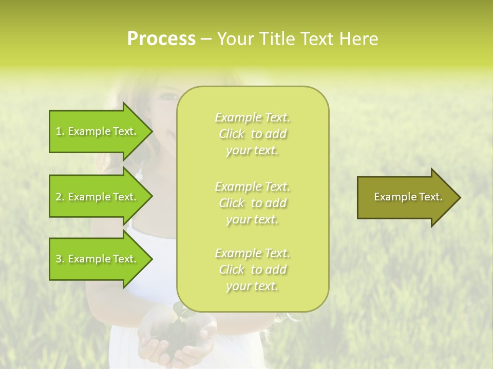 Pretty Grass Beautiful PowerPoint Template