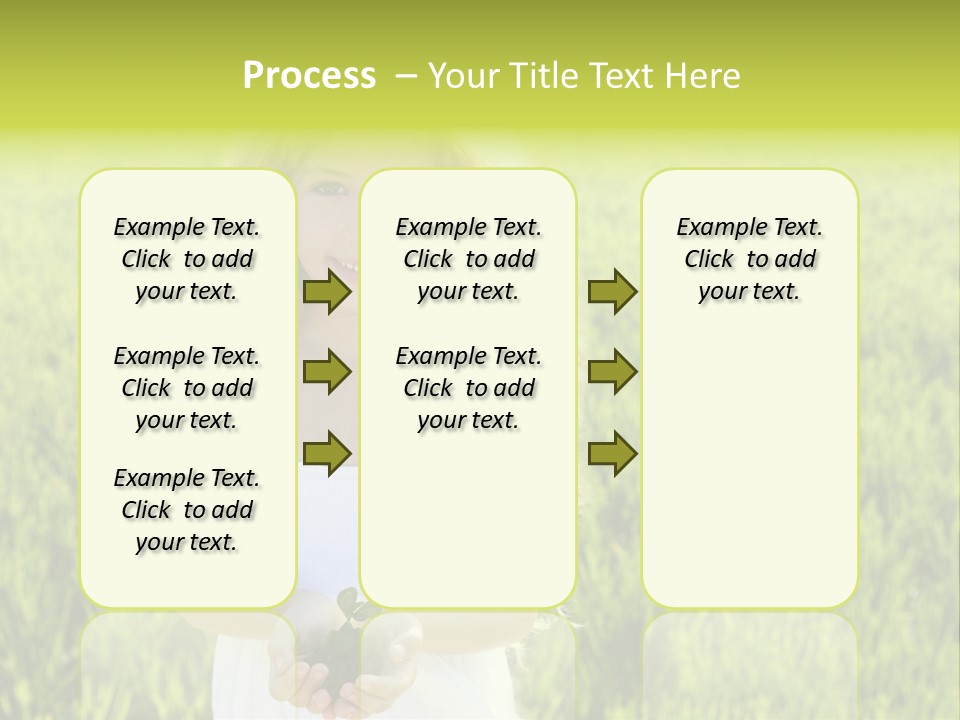 Pretty Grass Beautiful PowerPoint Template