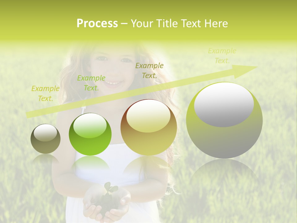 Pretty Grass Beautiful PowerPoint Template