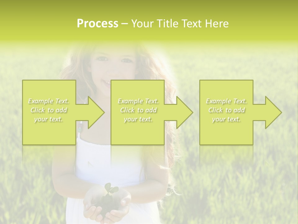 Pretty Grass Beautiful PowerPoint Template