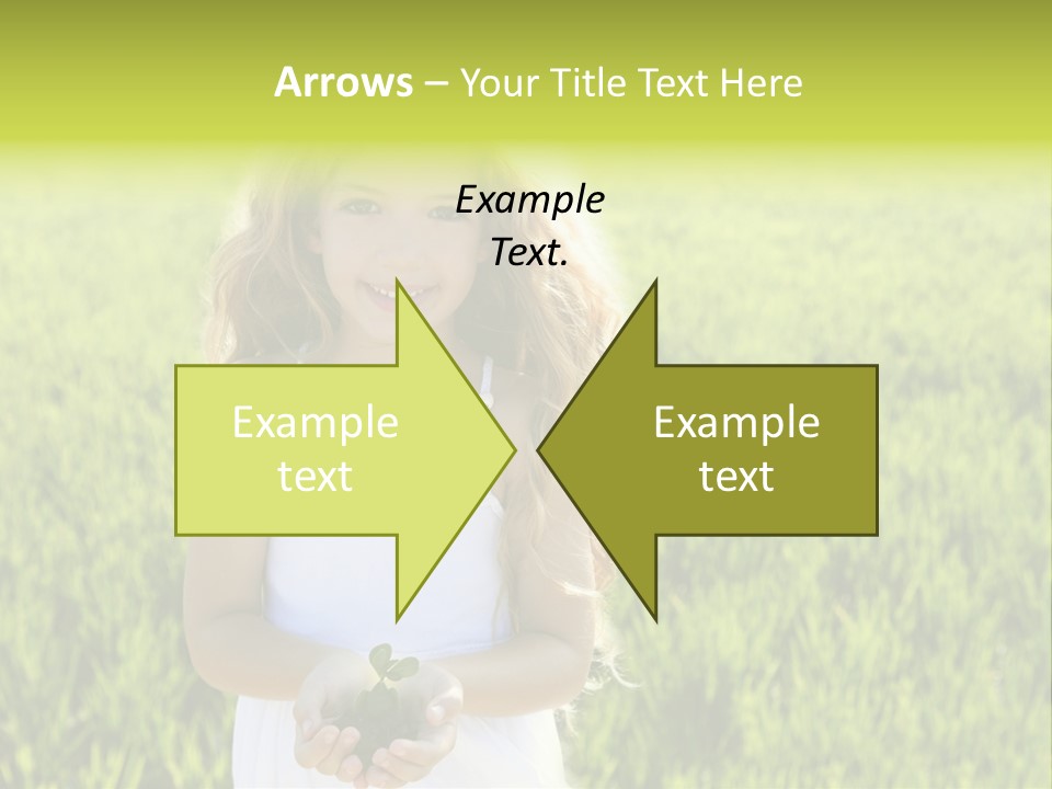 Pretty Grass Beautiful PowerPoint Template