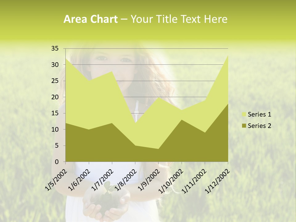 Pretty Grass Beautiful PowerPoint Template