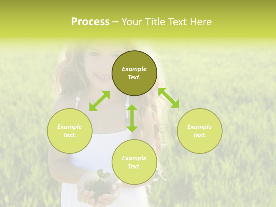 Pretty Grass Beautiful PowerPoint Template