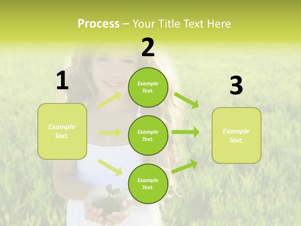 Pretty Grass Beautiful PowerPoint Template