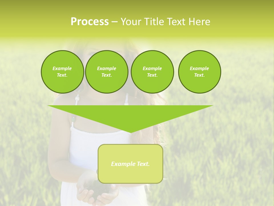 Pretty Grass Beautiful PowerPoint Template