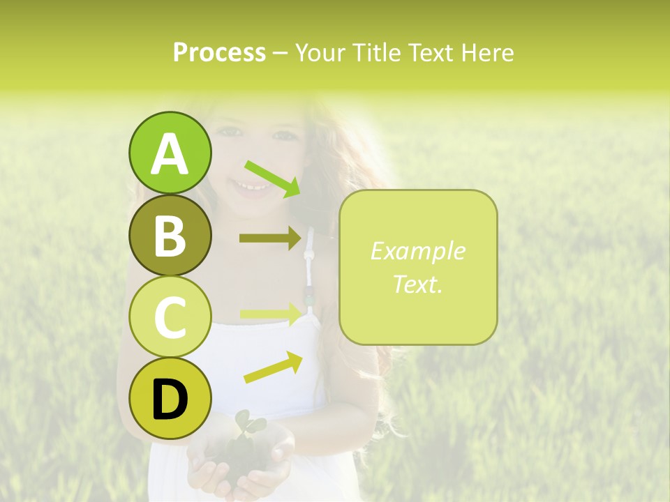 Pretty Grass Beautiful PowerPoint Template