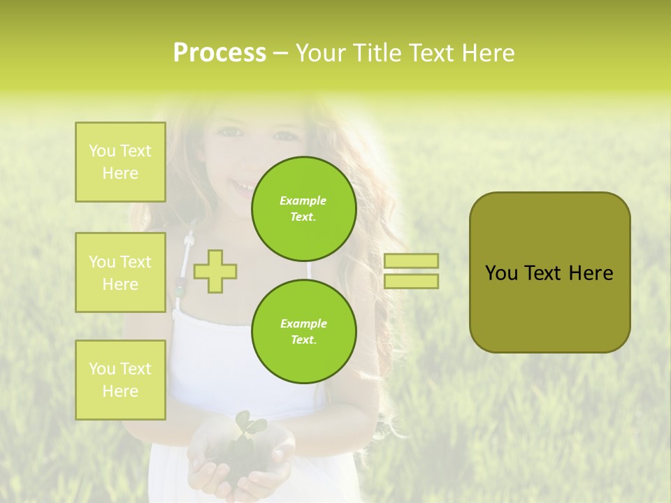 Pretty Grass Beautiful PowerPoint Template