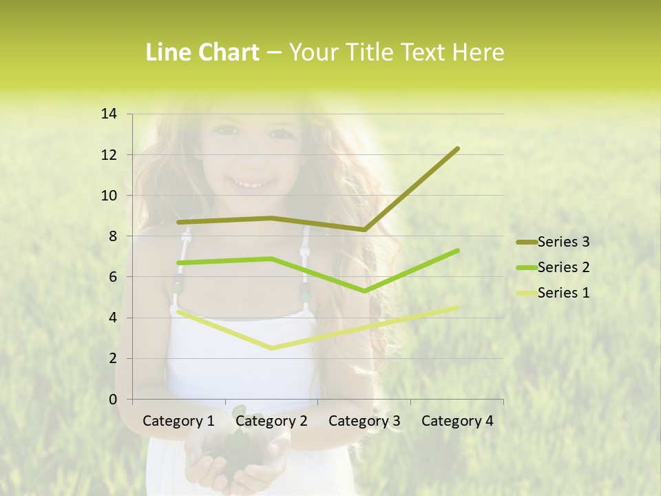 Pretty Grass Beautiful PowerPoint Template