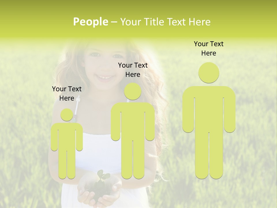Pretty Grass Beautiful PowerPoint Template