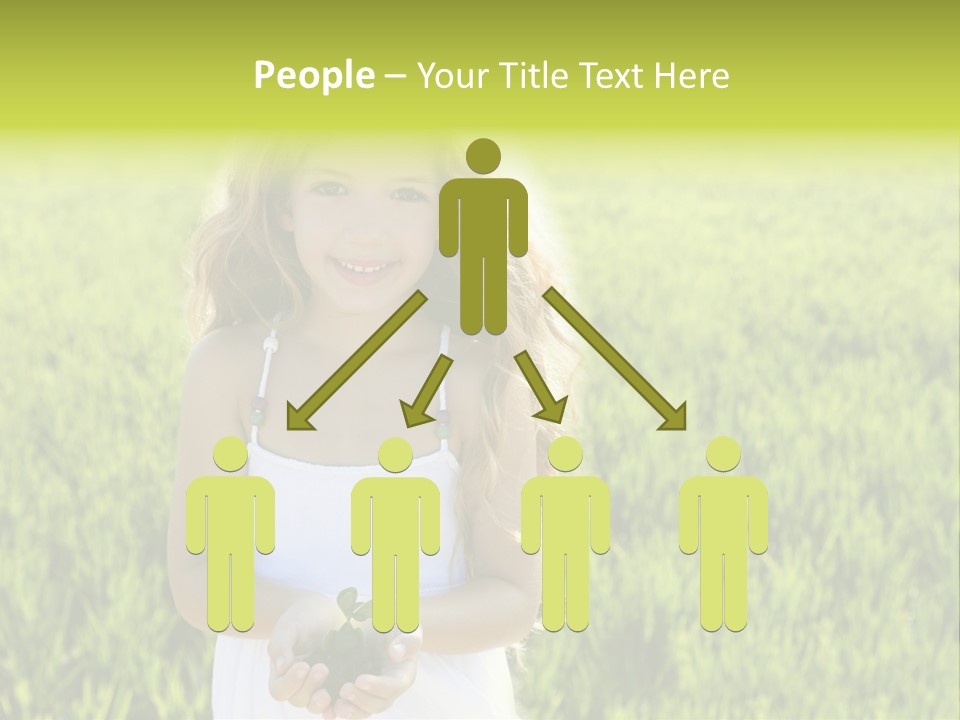 Pretty Grass Beautiful PowerPoint Template