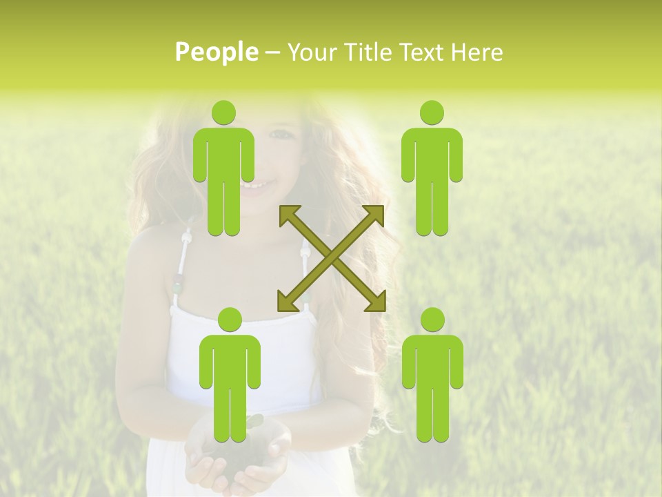 Pretty Grass Beautiful PowerPoint Template