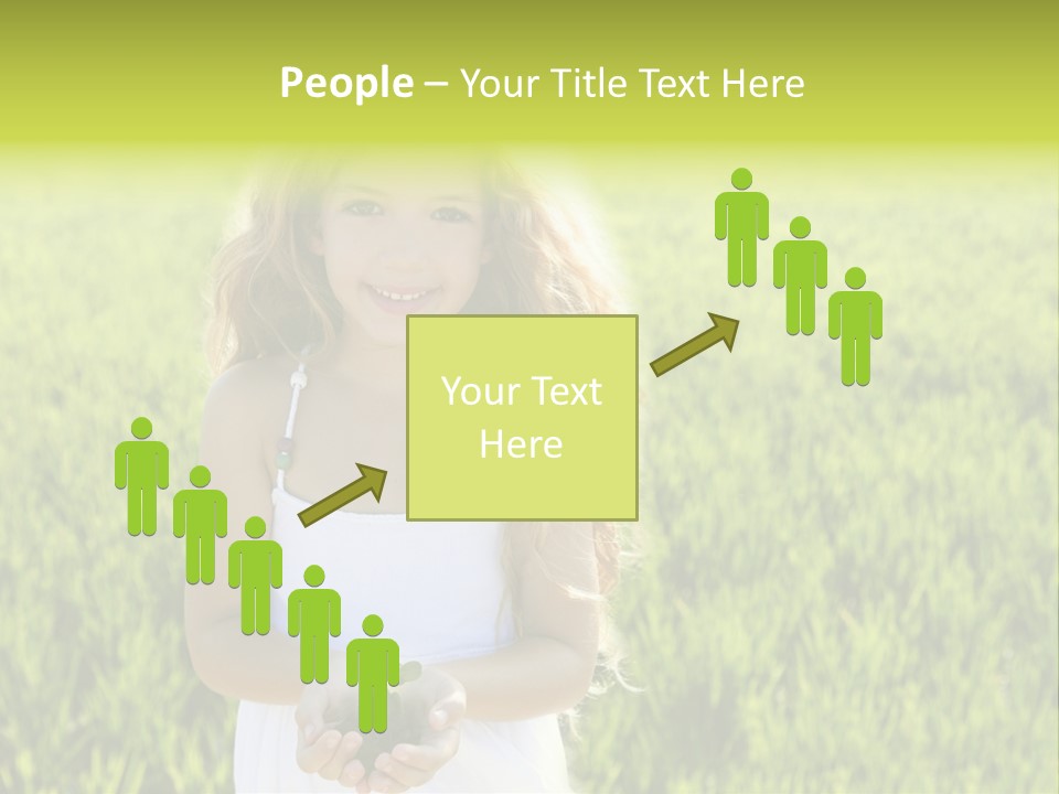 Pretty Grass Beautiful PowerPoint Template