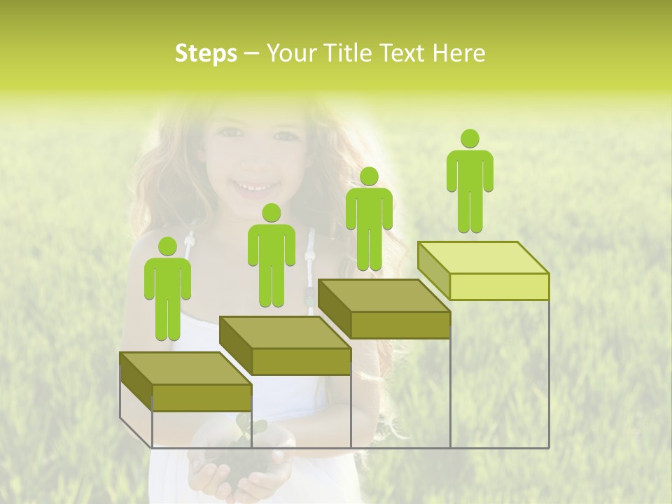 Pretty Grass Beautiful PowerPoint Template